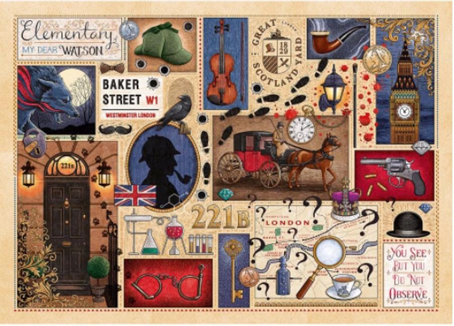 Puzzle Buchclub: Sherlock Holmes