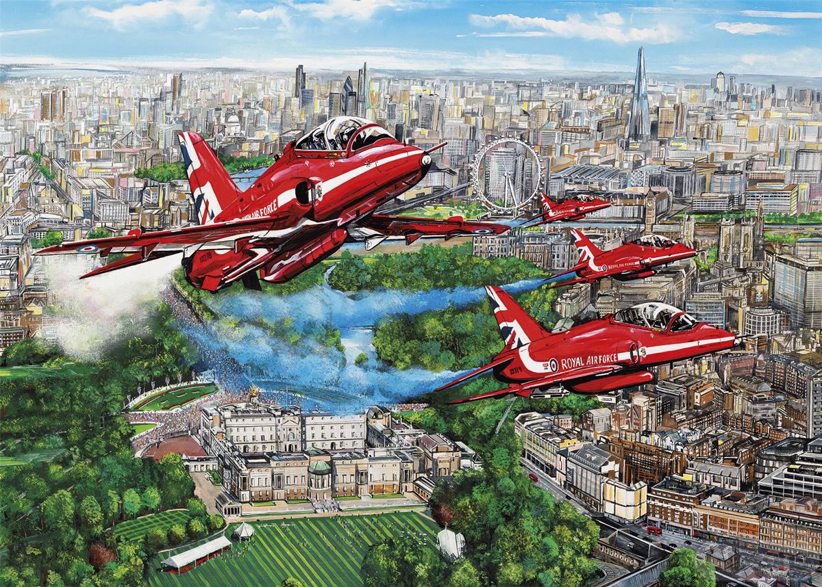 Puzzle Reds Over London
