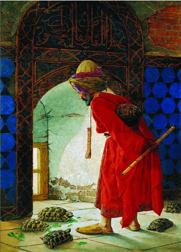 Puzzle Hamdi Bey : le dresseur de tortues