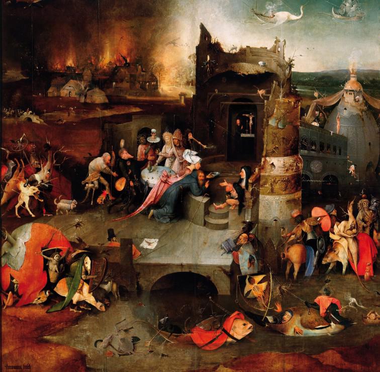 Puzzle Bosch: Ispita Sfântului Antonie 1000