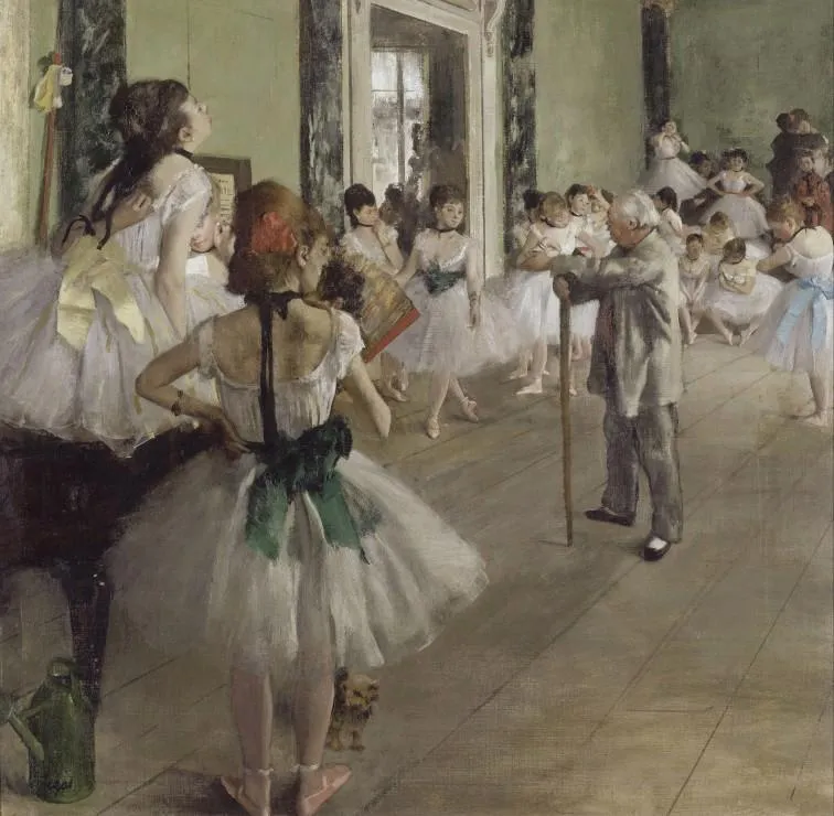 Puzzle Degas: The class of dance, 1871-1874 - 1000