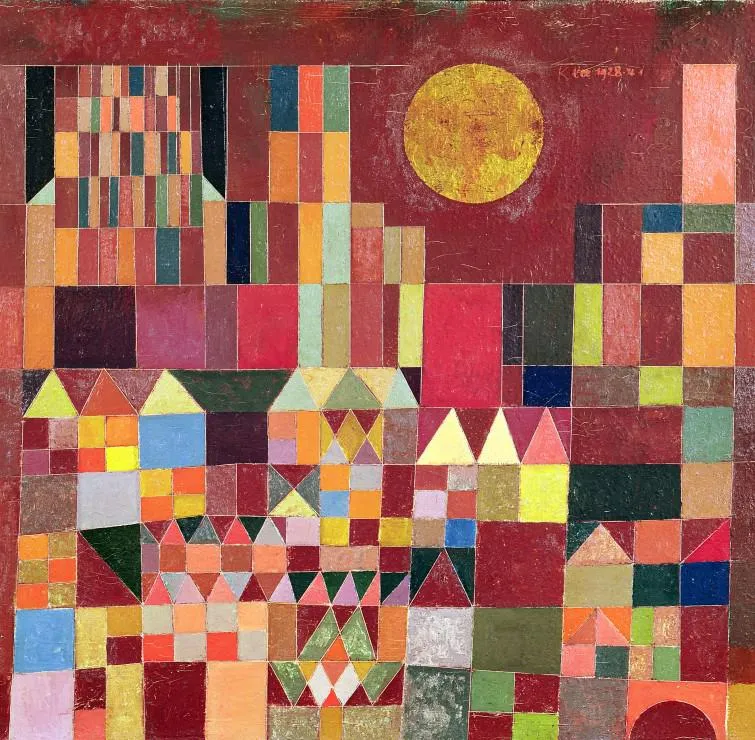 Puzzle Klee: Château et Soleil, 1928 - 1000