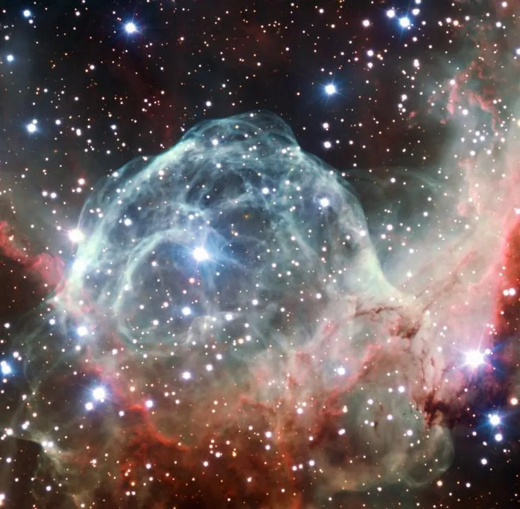 Puzzle Nebulosa del Du Casque di Thor - 1000