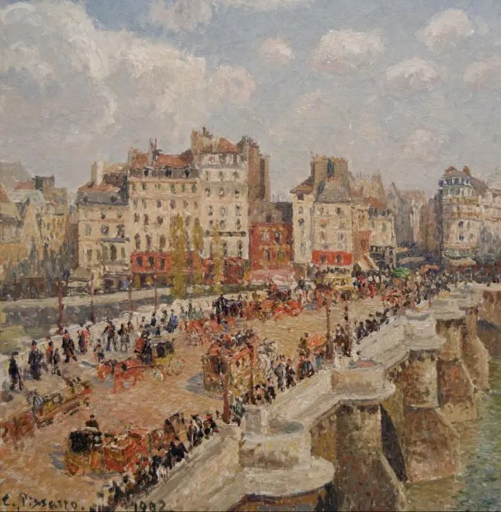 Puzzle Писаро: Le Pont-Neuf, 1902 г
