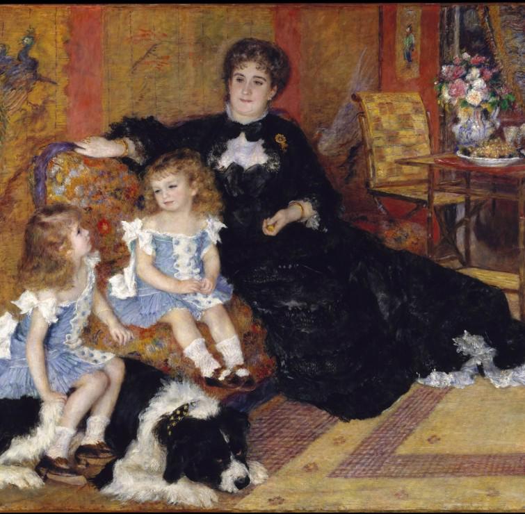 Renoir - Mrs Charpentier and Her Children, 1878