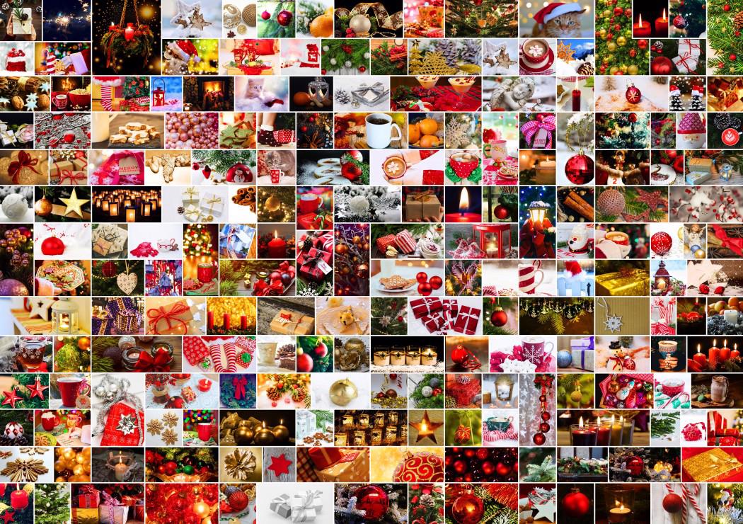 Puzzle Collage - Christmas 1500