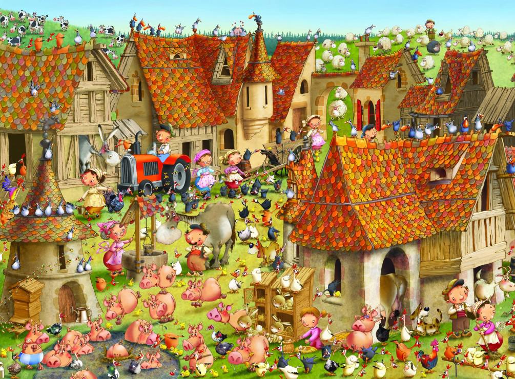 Puzzle François Ruyer - The Farm