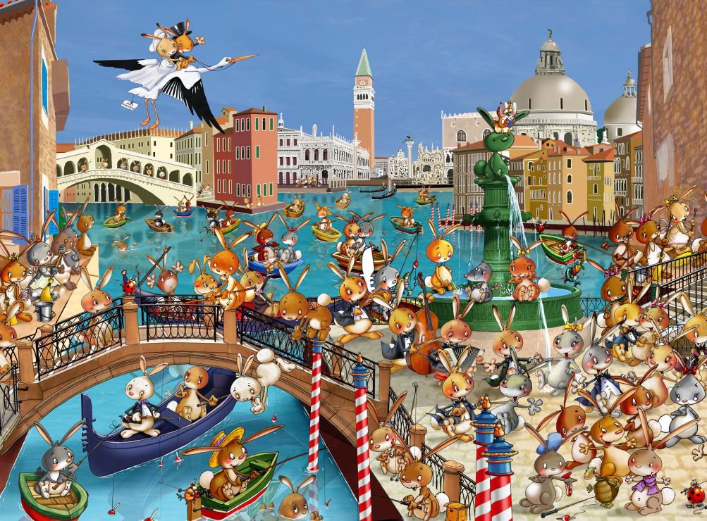 Puzzle François Ruyer: Venice