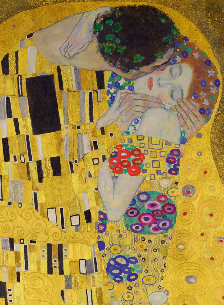 Gustav Klimt - The Kiss 3000