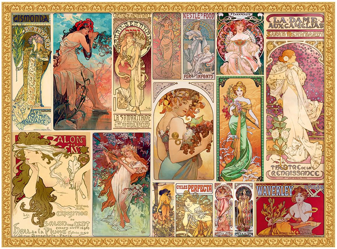 Mucha Alfons - Collage 3000