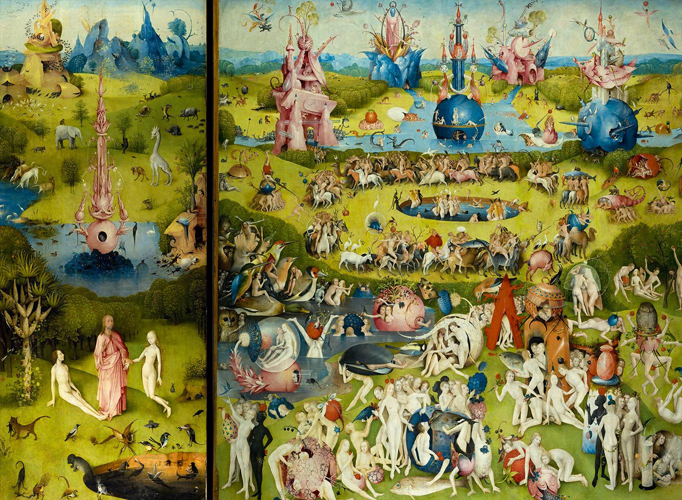 Puzzle Bosch - El jardín de las delicias