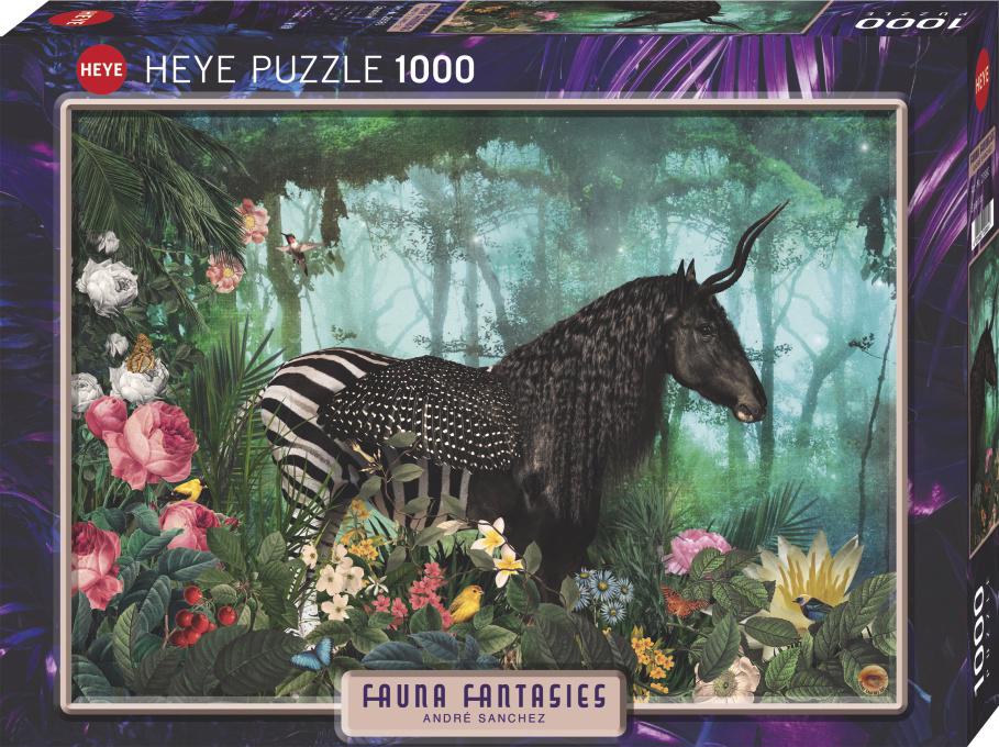 Puzzle Fauna fantástica - Equipidae
