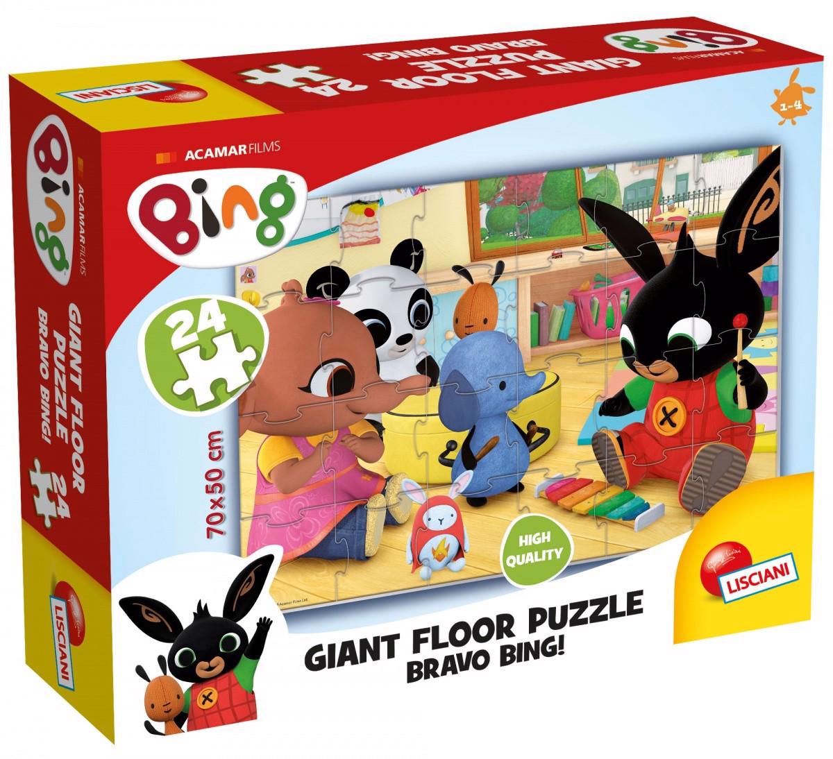 Puzzle Gigant floor Bing plays the piano 24 dielikov