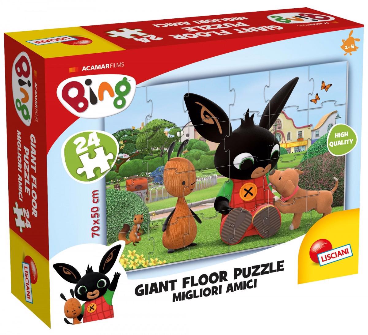 Puzzle Gigant floor Bing with the dog 24 dielikov