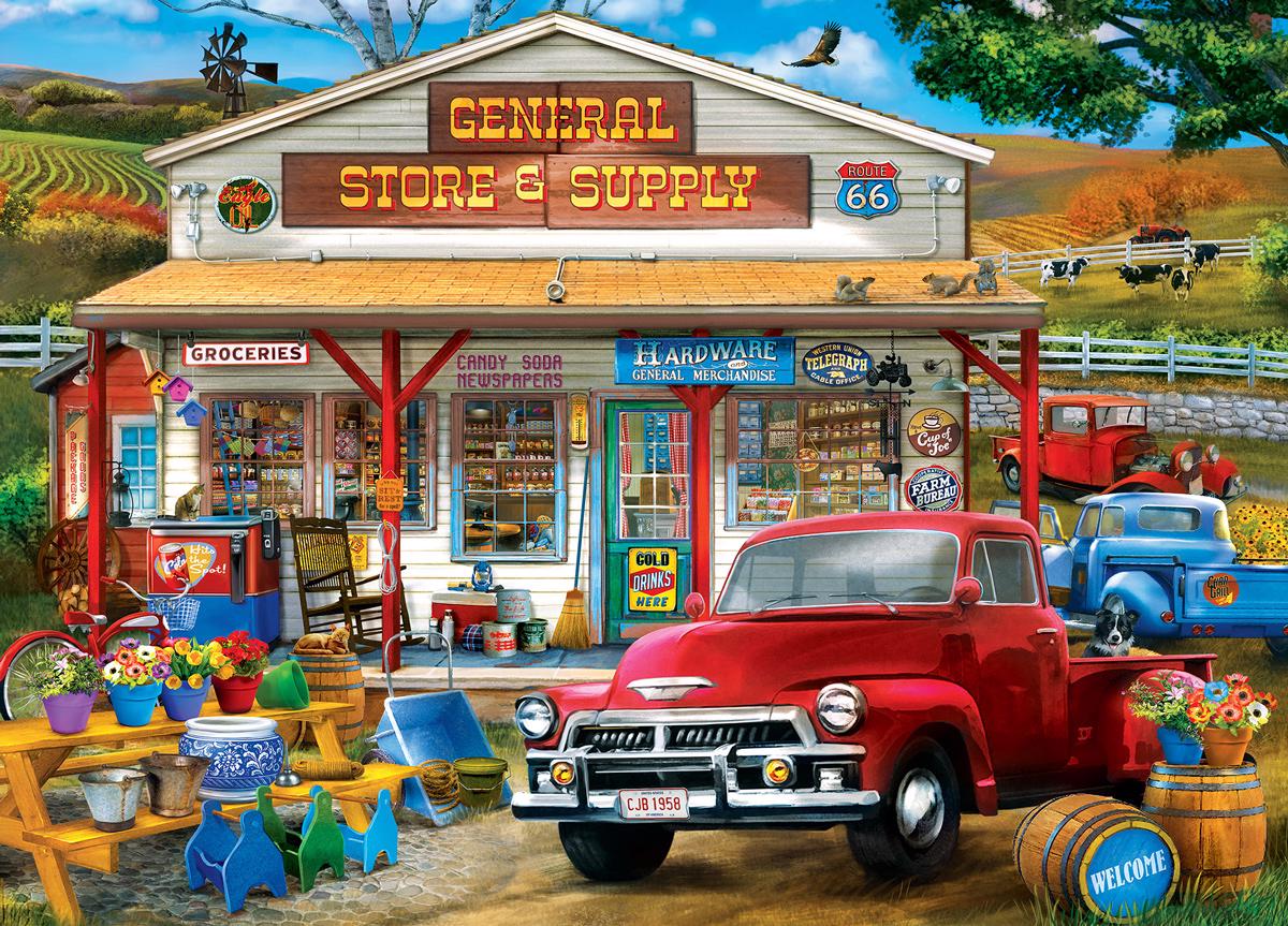 Puzzle Countryside Butik & Supply