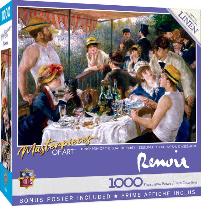 Puzzle Renoir - Kosilo čolnarske zabave