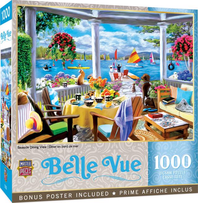 Puzzle Vista para Jantar à Beira-mar