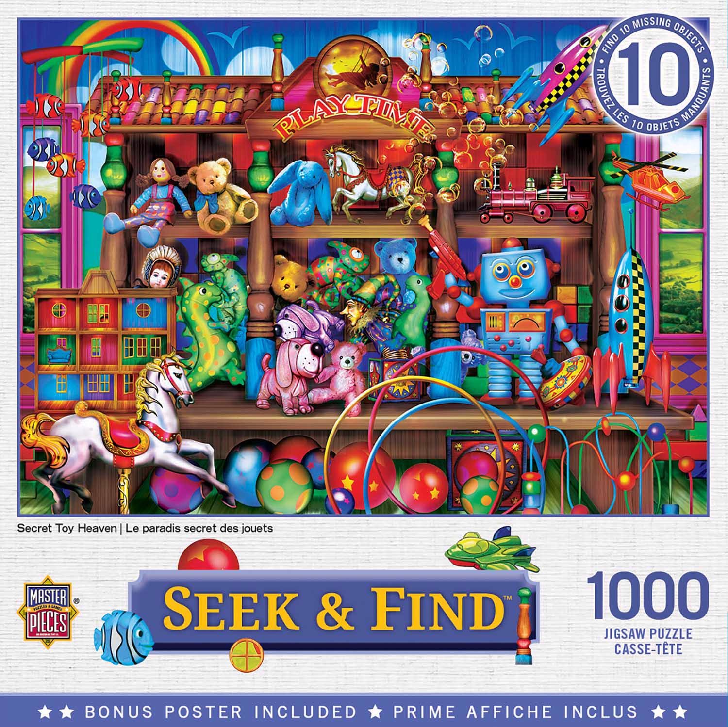 Puzzle Secret Toy Heaven 1000