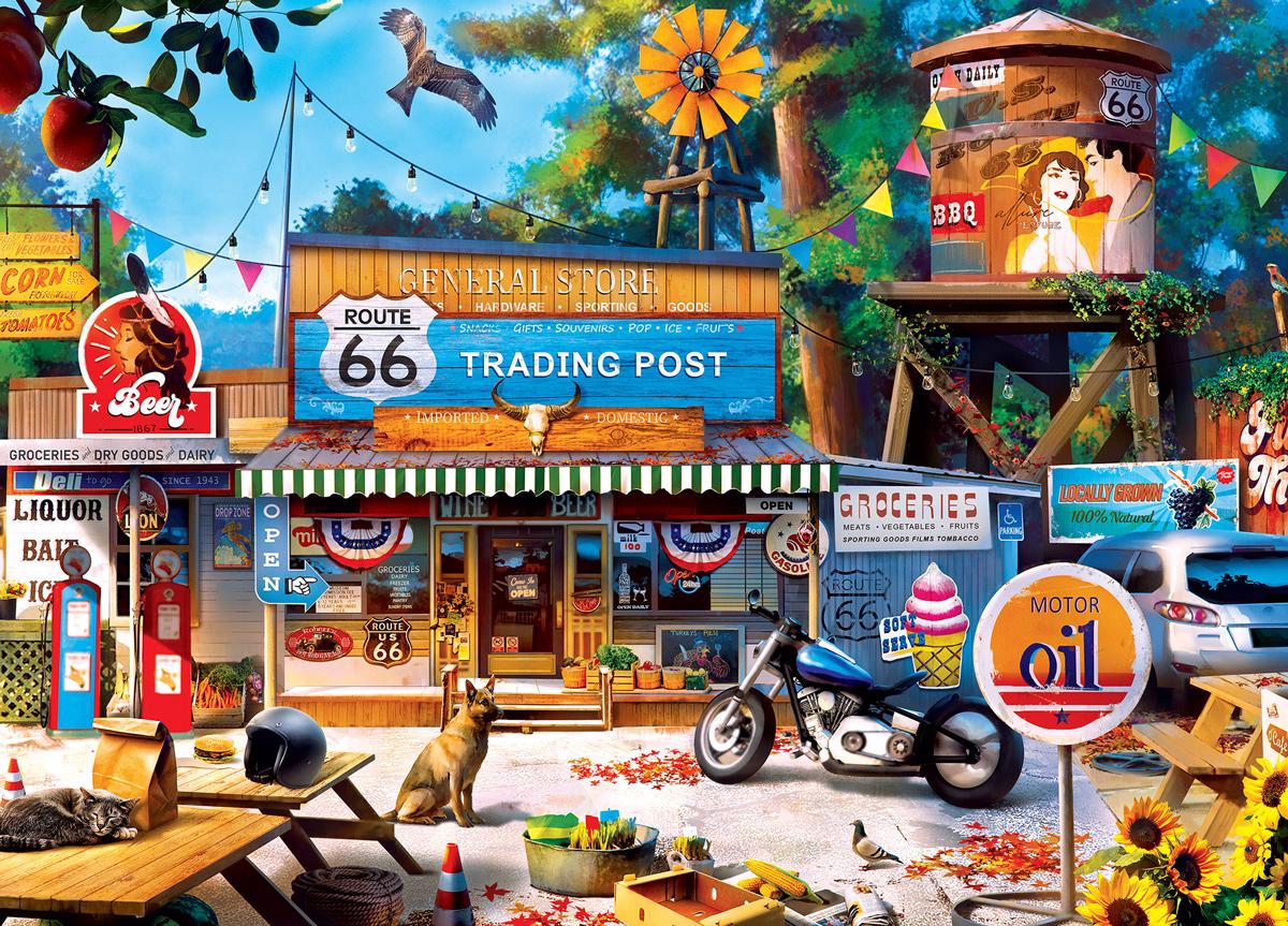 Puzzle Trading Post on Route 66