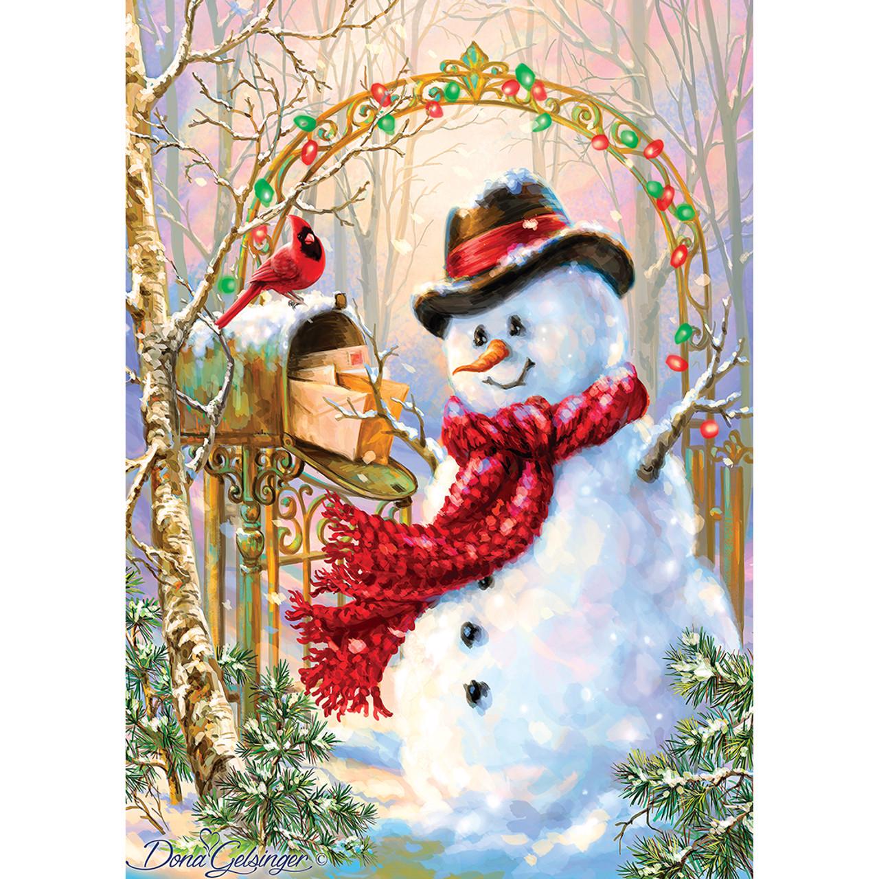 Frosty the Snowman glitter