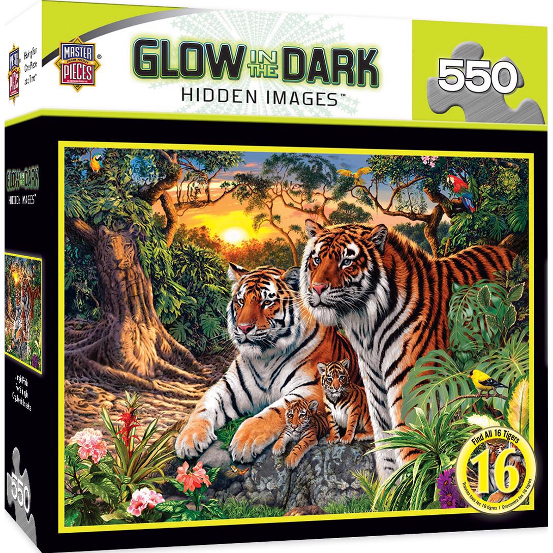 Puzzle Glow in the Dark: Jungle Pride