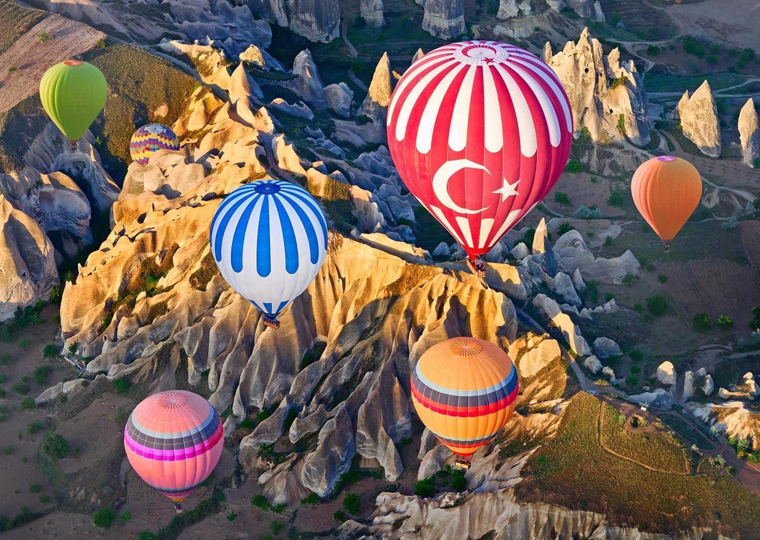Puzzle Ballons en Cappadoce