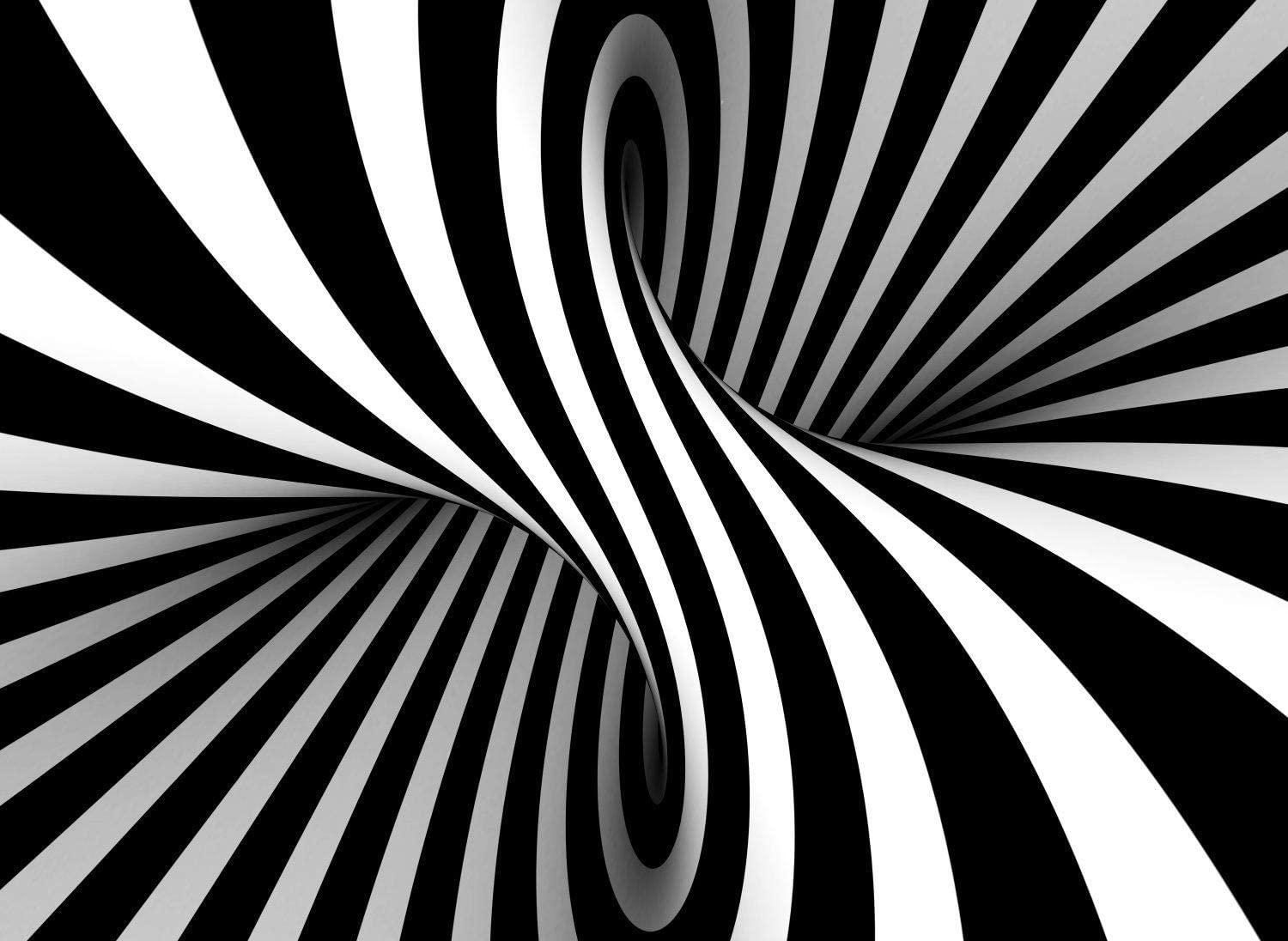 Puzzle Schwarz-Weiß-Spirale