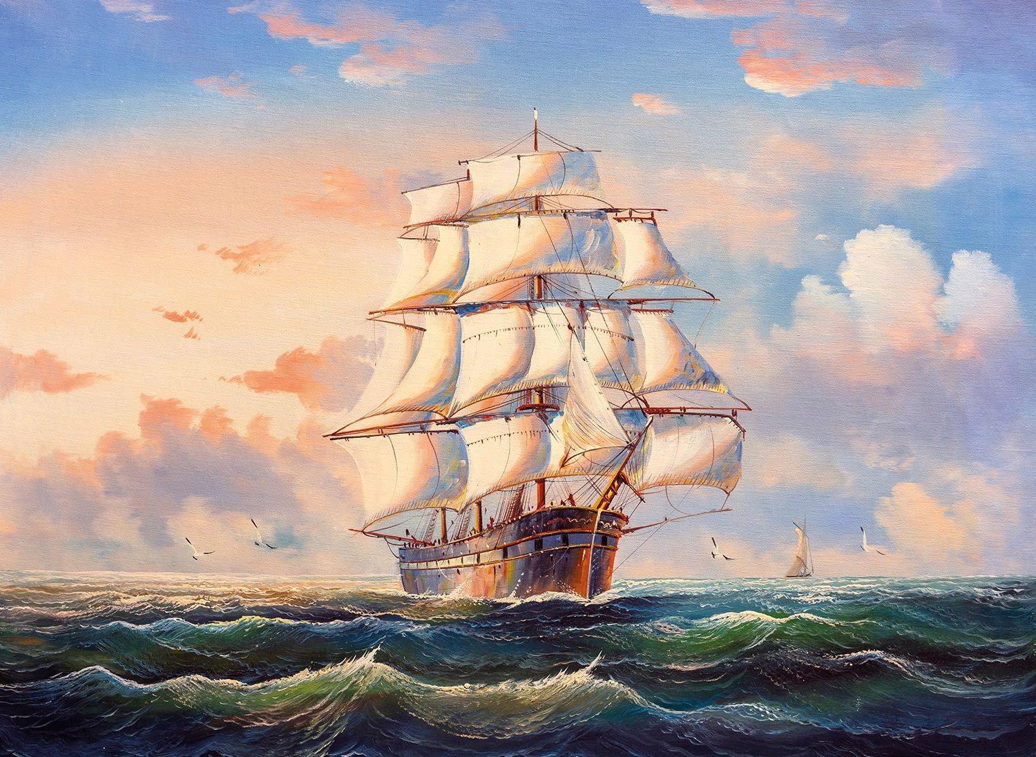Puzzle Sailing in Rough Waters