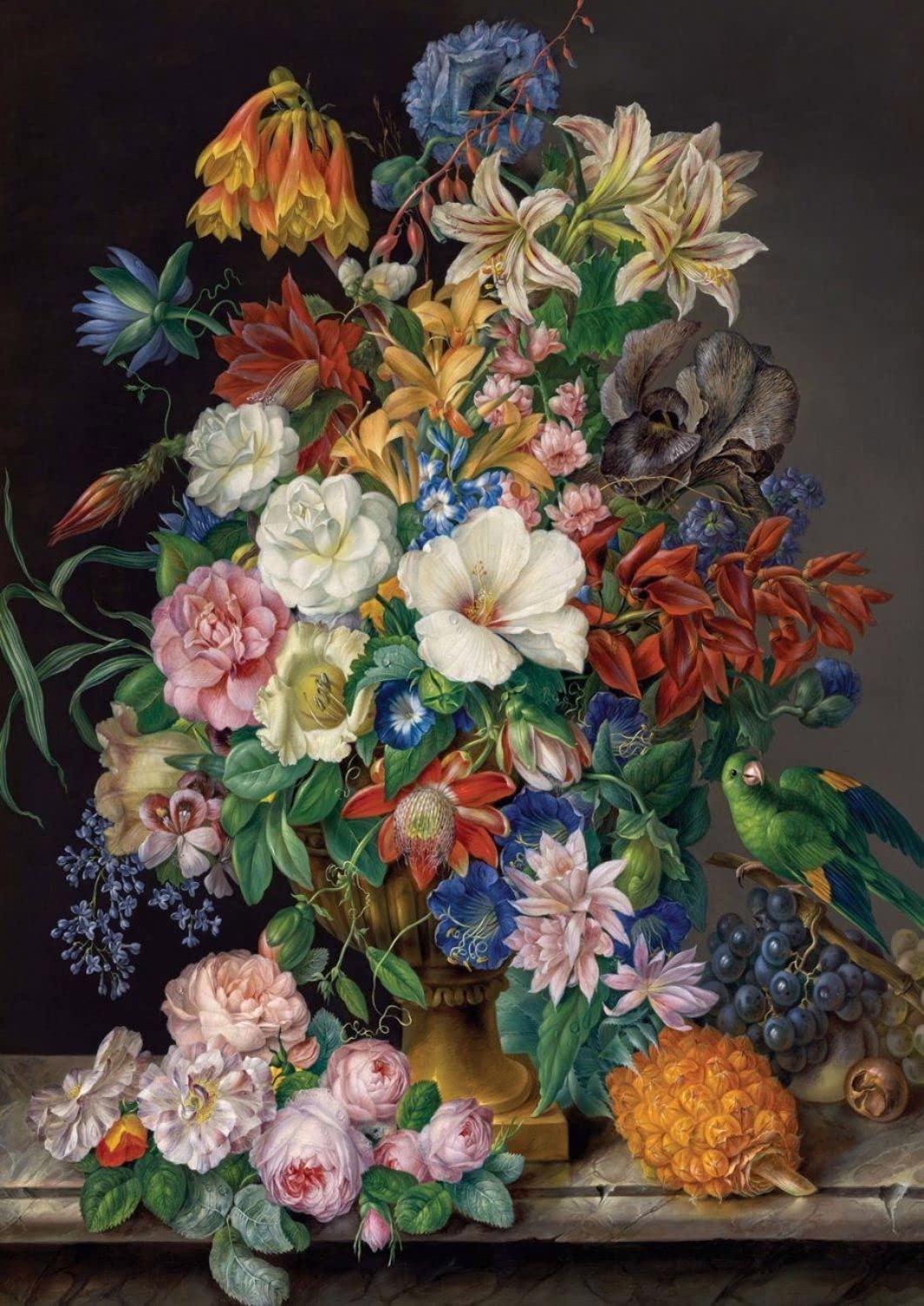 Colorful Flowers in Vase 2000