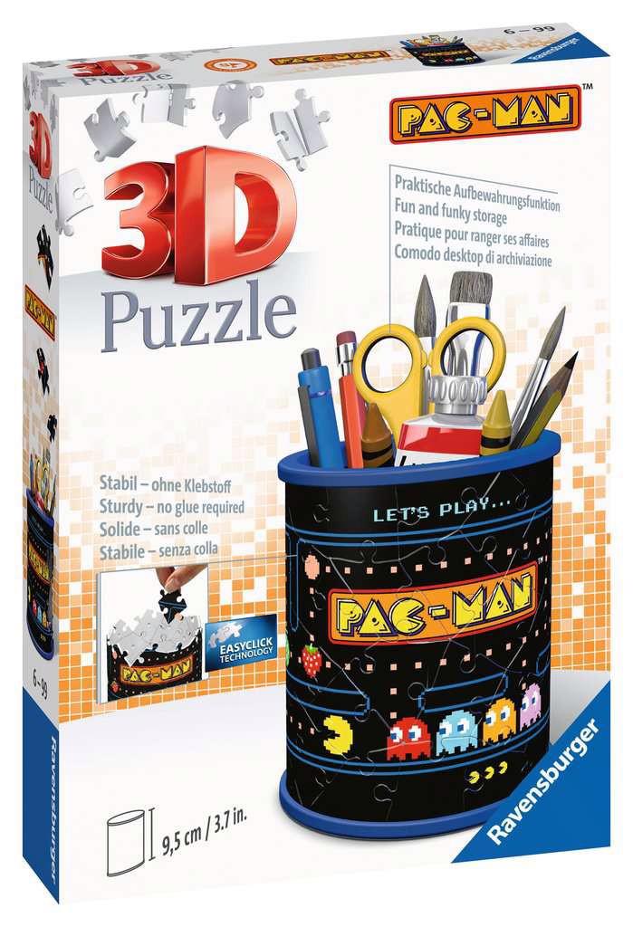 Puzzle 3D puzzle stojan: Pacman