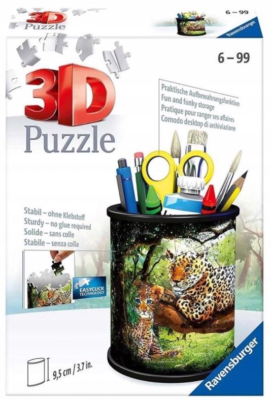 Puzzle 3D puzzle stojan: Divje živali