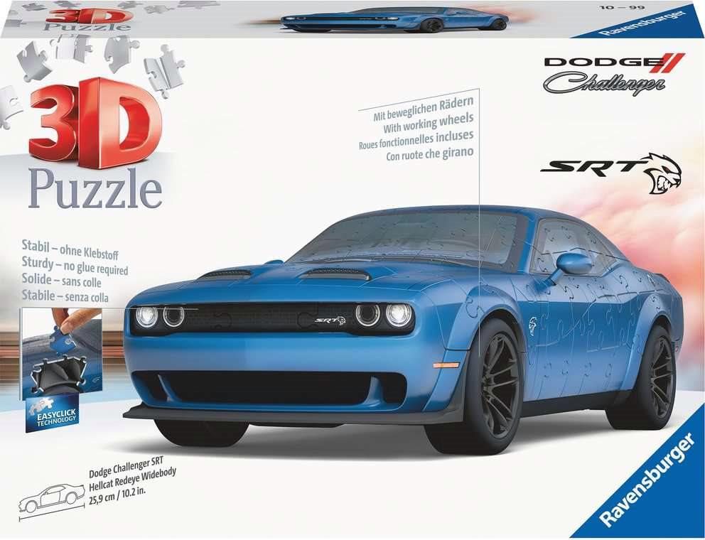 Puzzle 3D Dodge Challenger SRT Hellcat Widebody