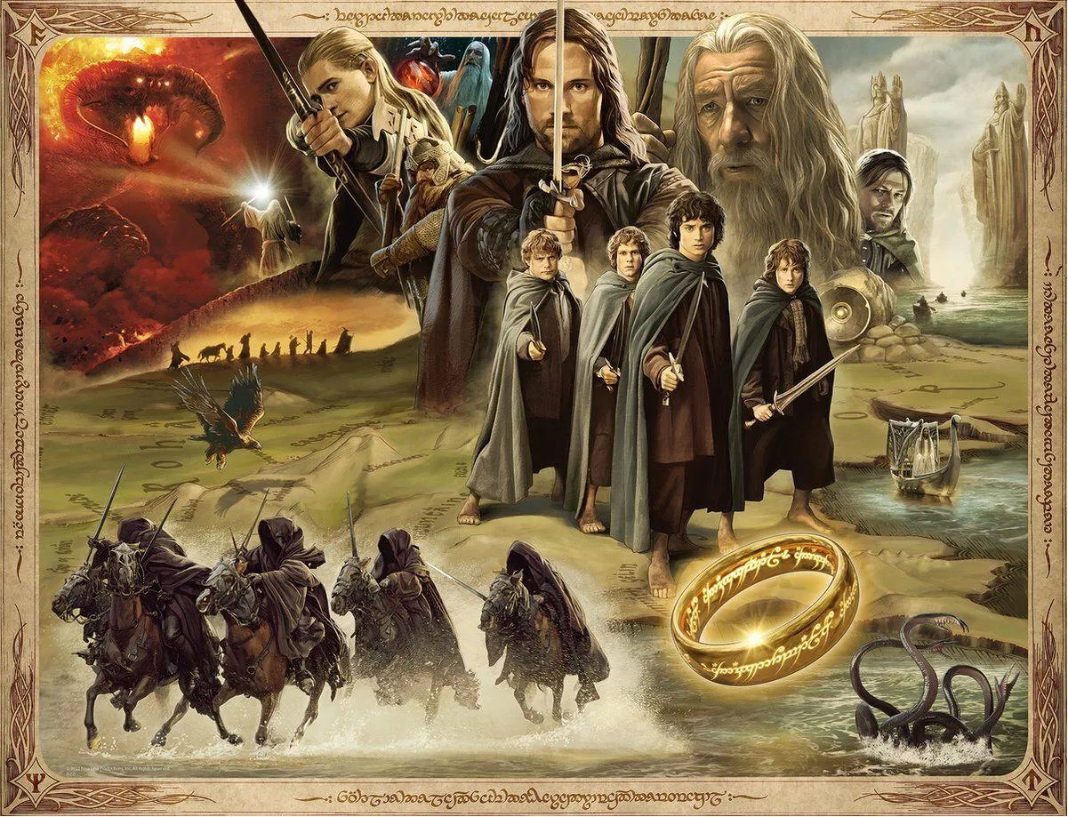 Puzzle Lord of the Rings: The Fellowship of the Ring