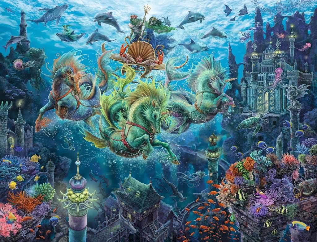 Puzzle Víz alatti varázslat 2000