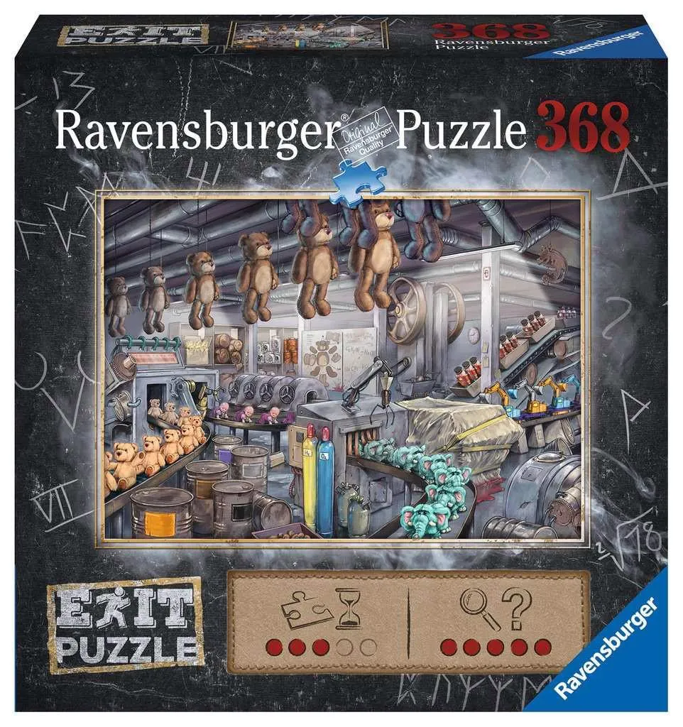 Puzzle Kolekce EXIT: Výroba hraček