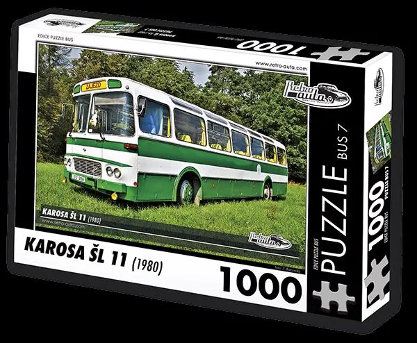 Puzzle BUS no. 7 Karosa ŠL 11 (1980) - 1000