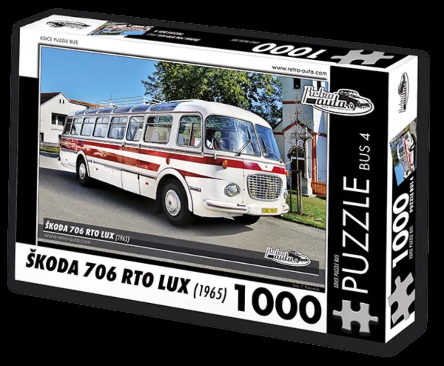 Puzzle Autobus Škoda 706 RTO LUX (1965) 