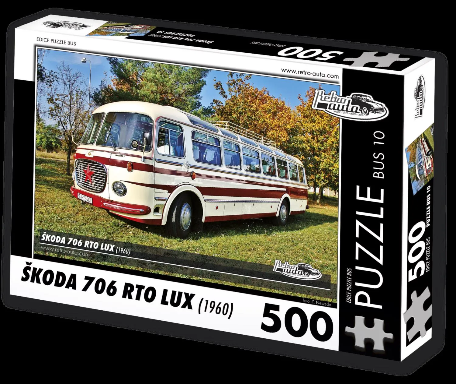Puzzle Nº de AUTOBÚS 10 Škoda 706 RTO LUX (1960)