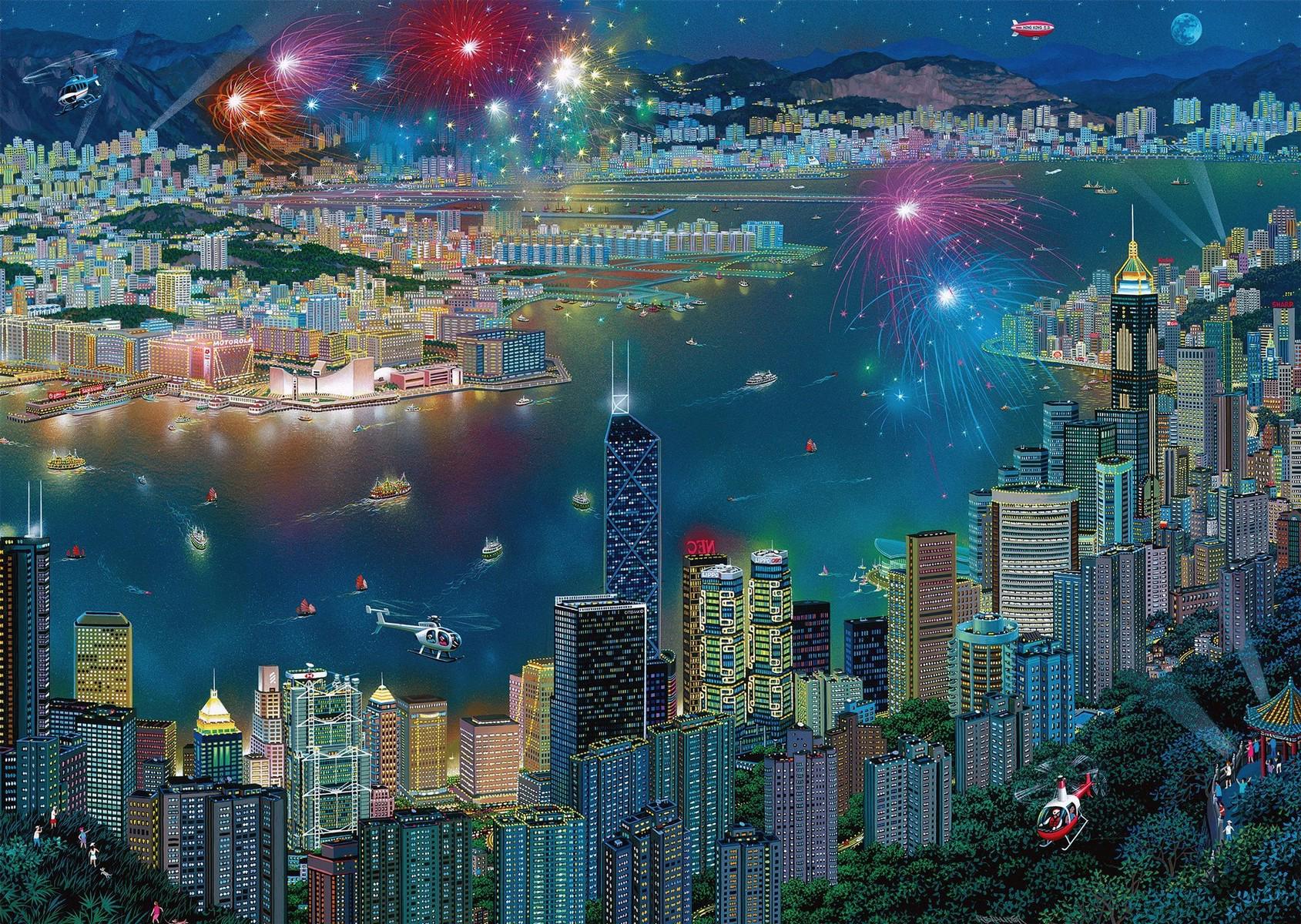 Puzzle Chen: Fireworks over Hong Kong
