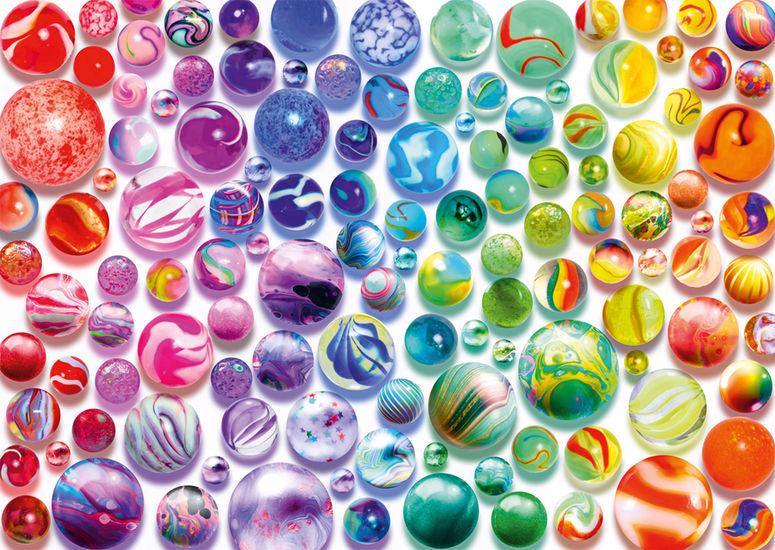 Puzzle Rainbow Marbles