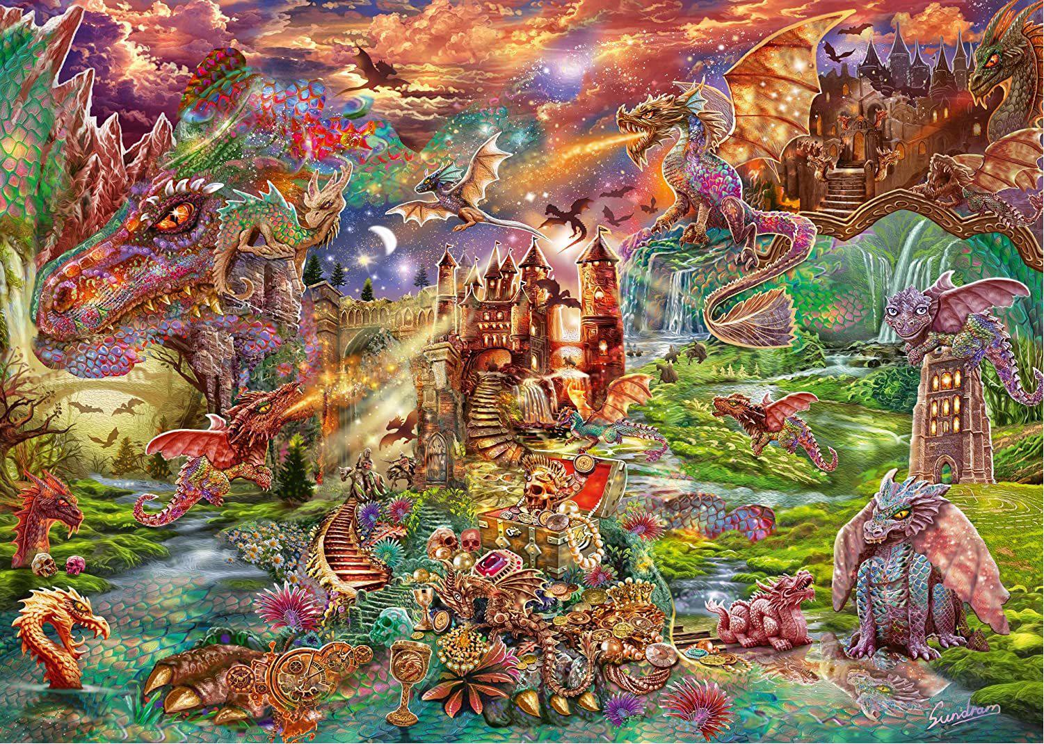 Puzzle Le trésor du dragon 2000