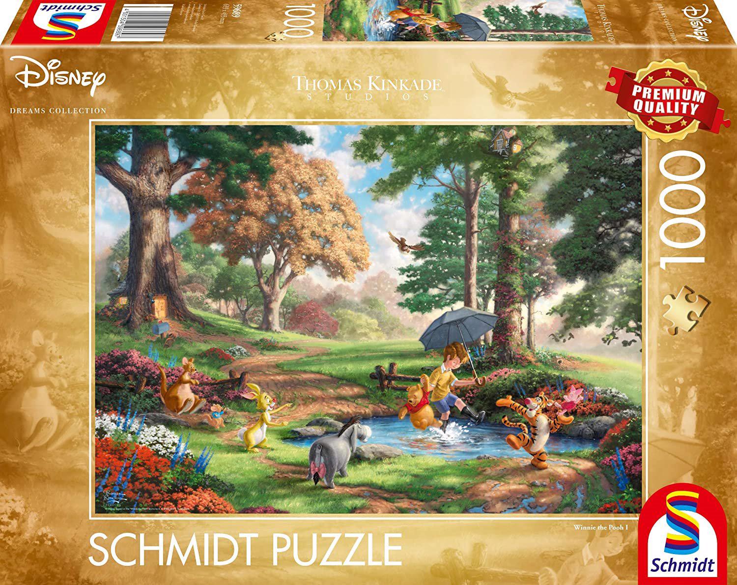 Puzzle Thomas Kinkade Disney Winnie The Pooh 1 000 Stykker