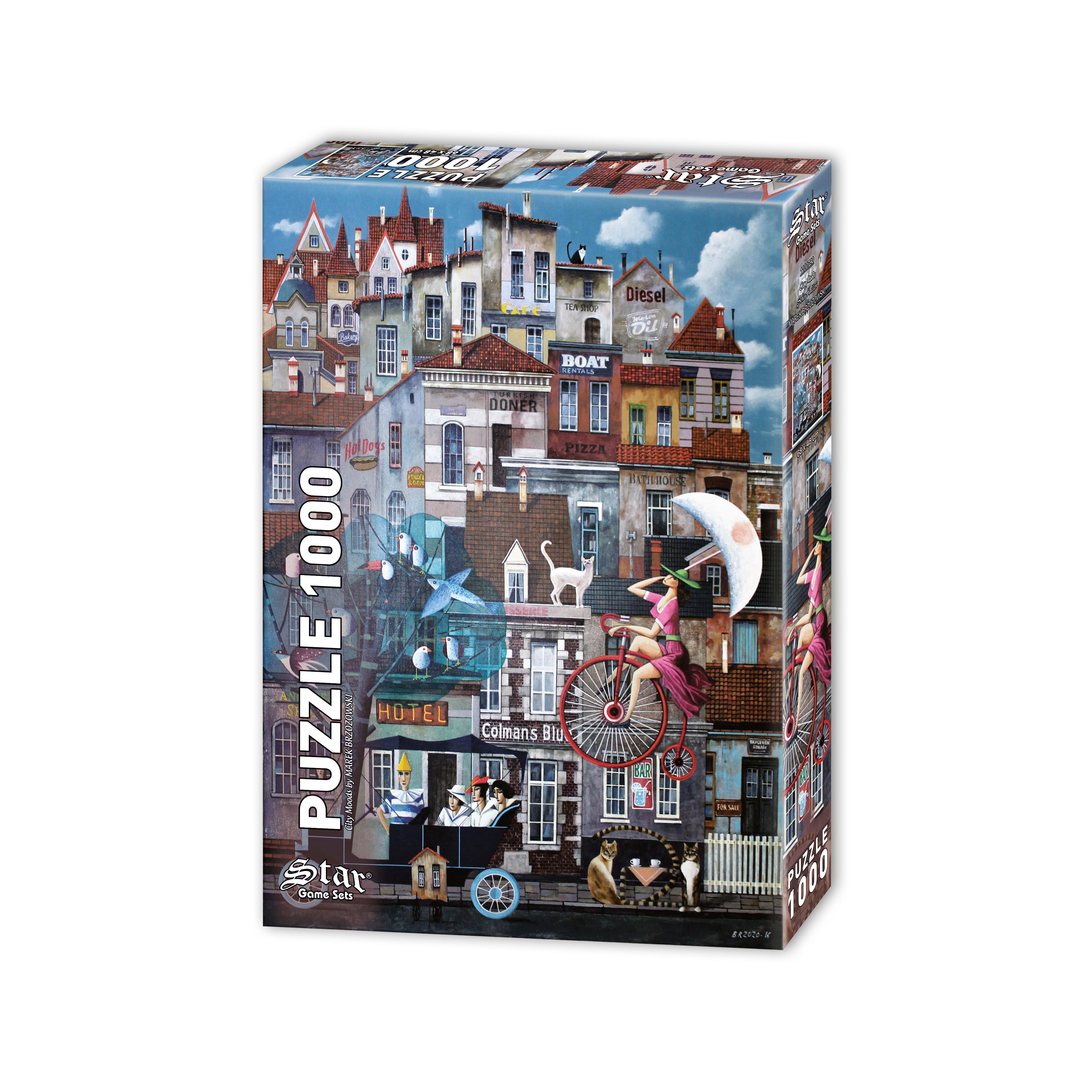 Puzzle City Moods 1000