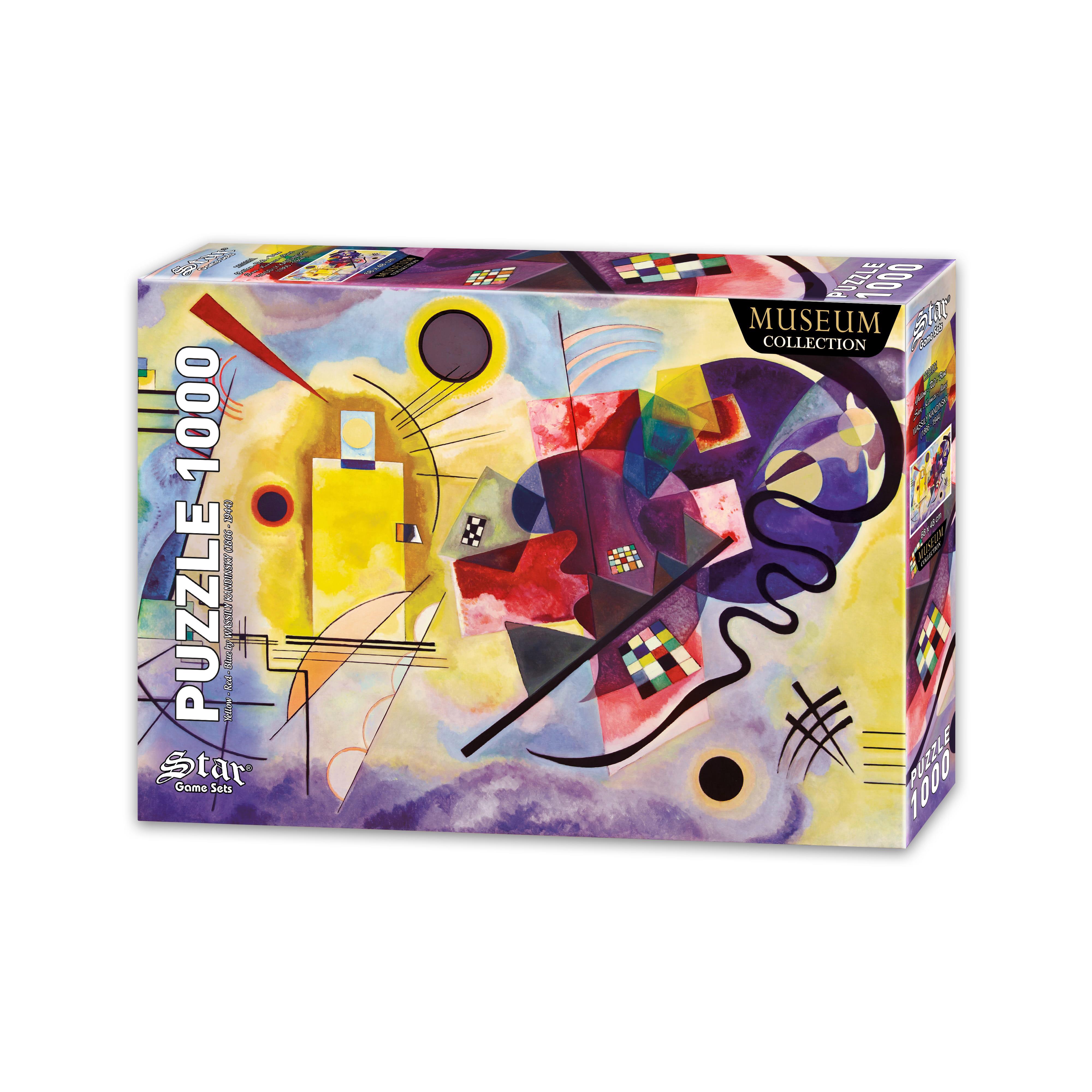 Puzzle Kandinsky: Yellow - Red - Blue