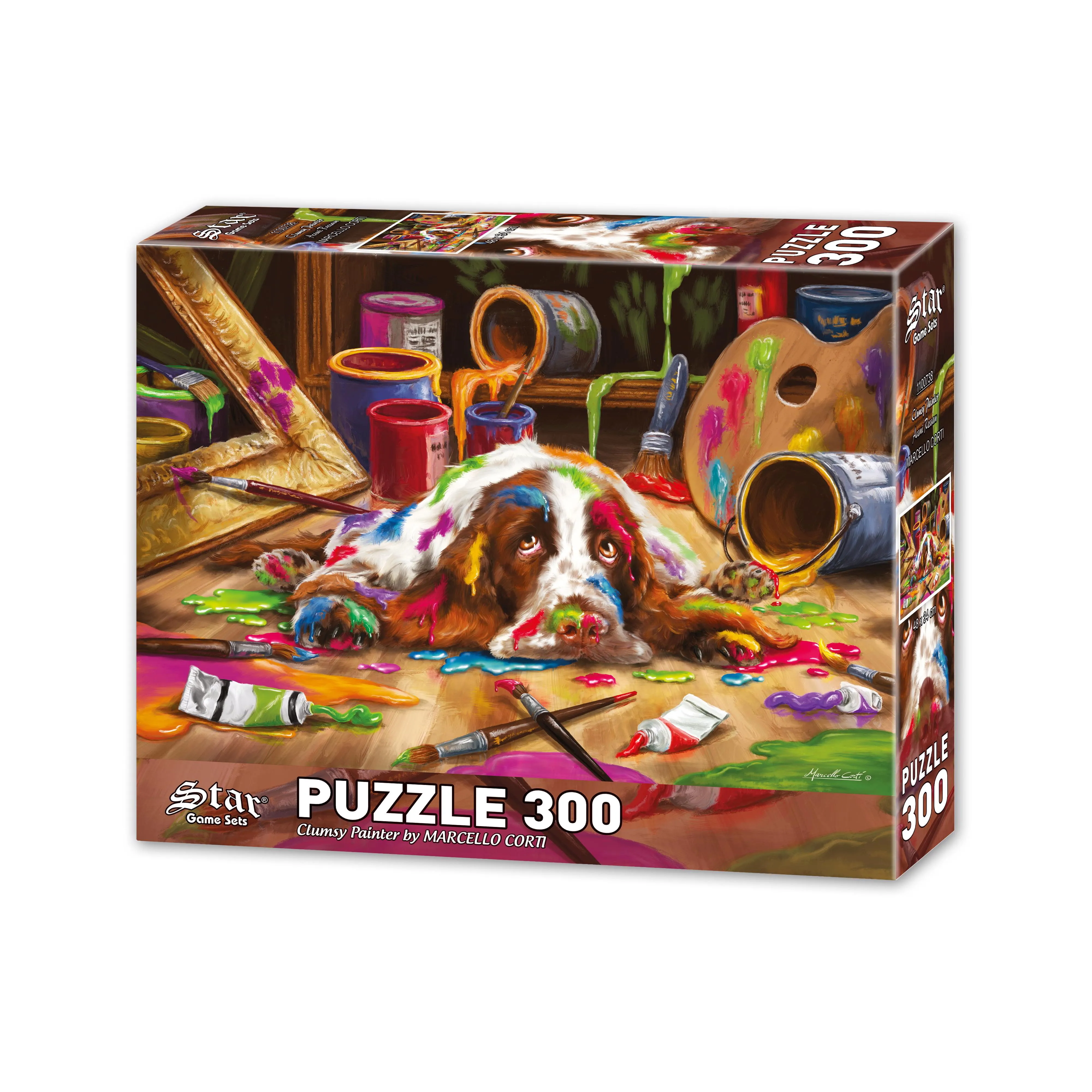 Puzzle Clumsy Painter 300XXL