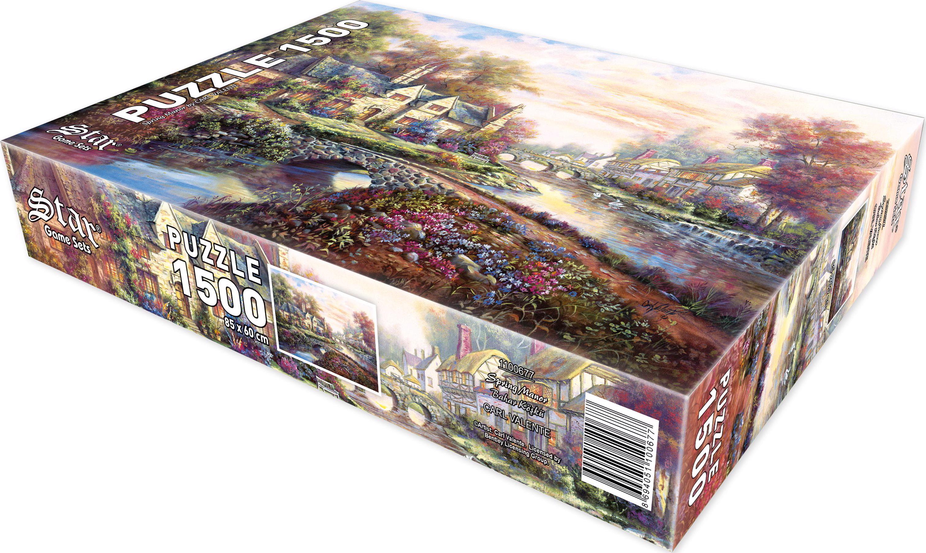 Puzzle mansión de primavera, 1 500 piezas PuzzleMania.es