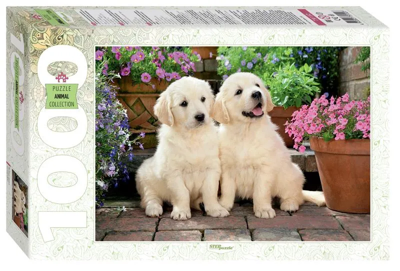 Puzzle A Couple of Puppies 1000