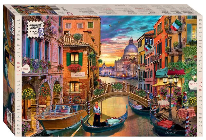 Puzzle Canal Grande, Benátky, Taliansko