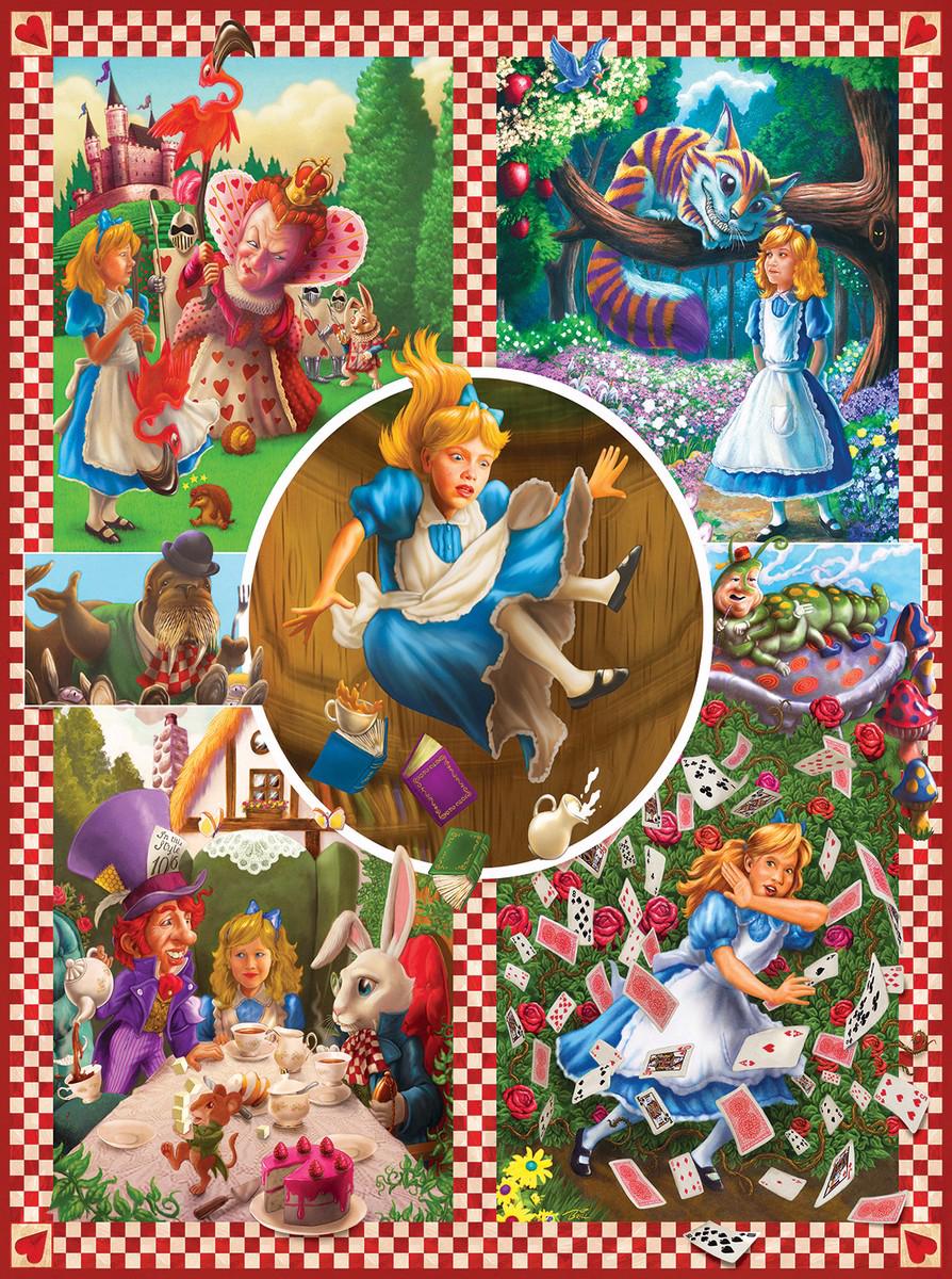 Puzzle Alice no Pais das Maravilhas