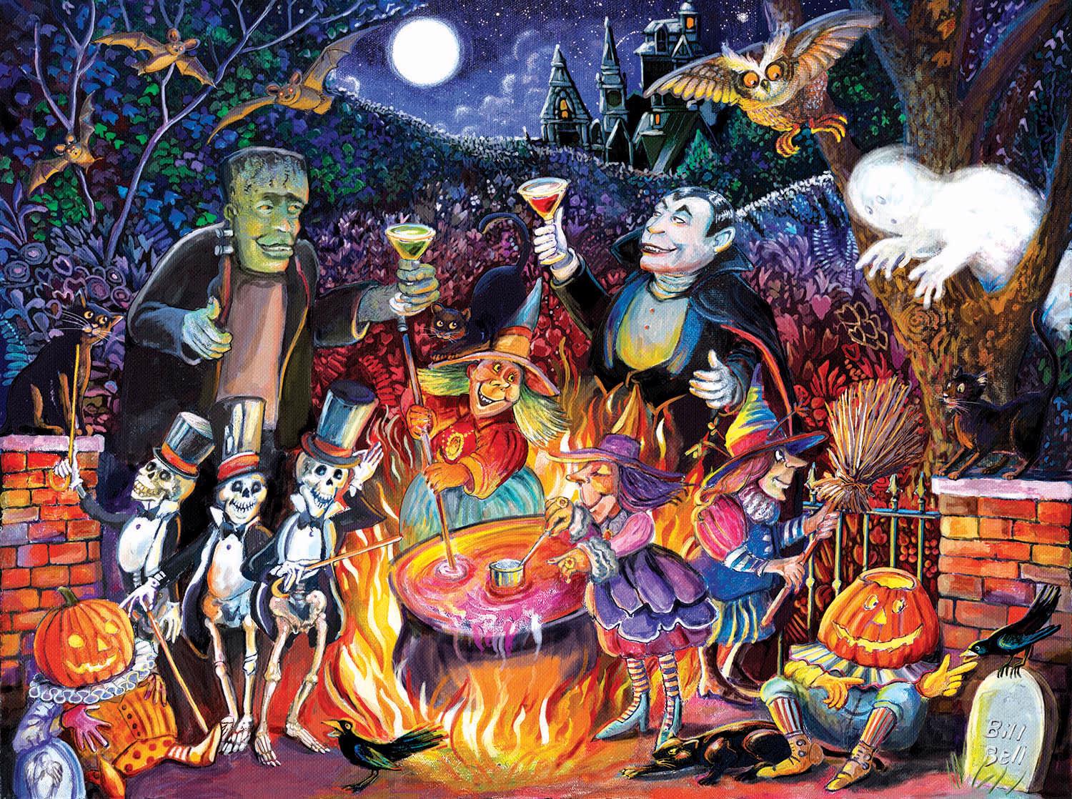 Puzzle Bill Bell – Monster Party Time